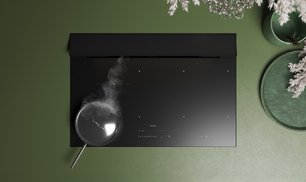 Варочная панель с вытяжкой Falmec BRERA 75 VETRO NERO фото 3 в Тюмени