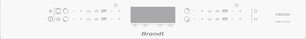 Индукционная варочная панель Brandt BPI164HSW фото 2 в Тюмени
