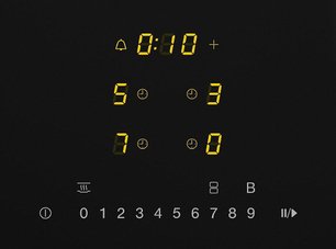 Индукционная панель конфорок с сенсорным управлением Miele KM7414 FX фото 2 в Тюмени