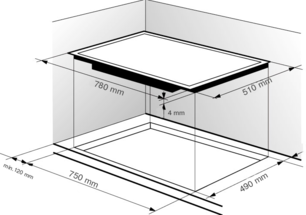 Варочная панель Zigmund Shtain CIS 555.75 BK фото 4 в Тюмени