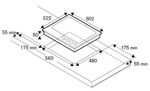 Варочная панель Bertazzoni P604LMODX фото 4 в Тюмени