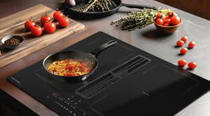 Индукционная варочная панель Zigmund Shtain CIS 303.60 BX с вытяжкой фото 2 в Тюмени