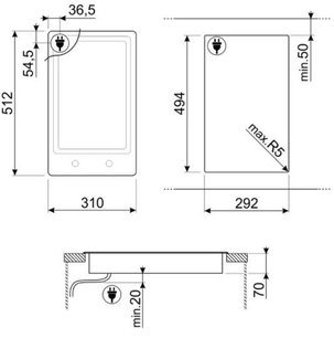 Варочная панель Smeg PGF30T-1 фото 4 в Тюмени