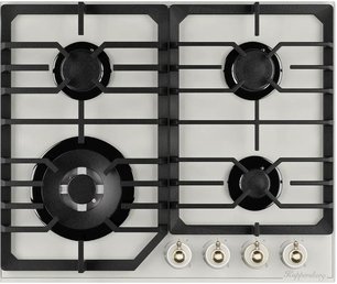 Газовая варочная панель Kuppersberg FG 601 W Silver фото в Тюмени