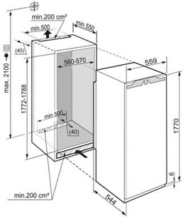 Встраиваемый холодильник Либхер IKB 3514 Comfort BioFresh фото 4 в Тюмени Встраиваемый холодильник Liebherr IKB 3514 Comfort BioFresh фото 4 в Тюмени