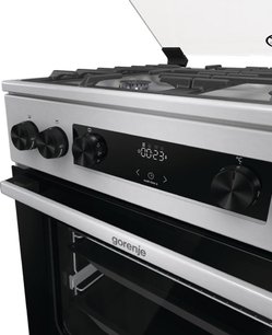 Комбинированная плита Горение GKS6C70XF фото 3 в Тюмени Комбинированная плита Gorenje GKS6C70XF фото 3 в Тюмени