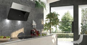 Вытяжка Фабер ONYX-V BK GLASS/X A90 фото 2 в Тюмени Вытяжка Faber ONYX-V BK GLASS/X A90 фото 2 в Тюмени