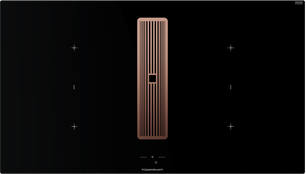 Индукционная варочная поверхность с вытяжкой Kuppersbusch KMI 9850.1 SR-E Copper фото в Тюмени