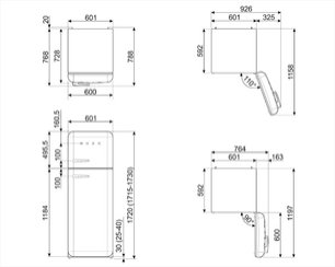 Холодильник Smeg FAB30RBE3 фото 2 в Тюмени