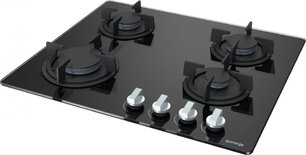 Газовая варочная панель на закаленном стекле Gorenje GT64B фото 2 в Тюмени