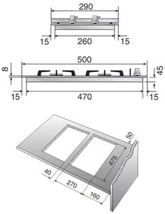 Гриль Ilve H30B/ IX фото 2 в Тюмени