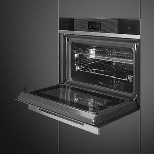 Компактный духовой шкаф с пароваркой Смег SF4104WVCPN фото 4 в Тюмени Компактный духовой шкаф с пароваркой Smeg SF4104WVCPN фото 4 в Тюмени