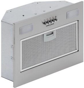 Встраиваемая вытяжка Krona Кейт 400 нержавеющая сталь, кнопочная (Kate 400 Inox PB) фото 2 в Тюмени