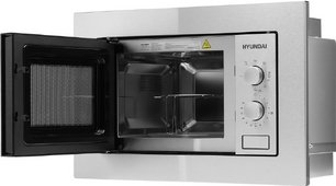 Встраиваемая микроволновая печь Hyundai HBW 2030 IX фото 3 в Тюмени