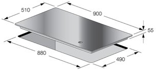 Варочная панель Fulgor Milano FCH 905 ID TS G DWK BK фото 4 в Тюмени