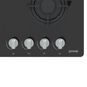 Газовая варочная панель на закаленном стекле Gorenje GTW64B фото 3 в Тюмени