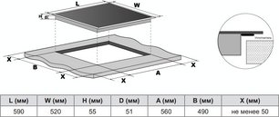 Варочная панель Haier HHY-Y64WBFLB фото 2 в Тюмени