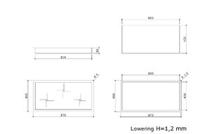 Индукционная варочная панель Barazza 1PLB3IDN рамка под сталь фото 2 в Тюмени