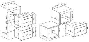 Микроволновая печь Smeg SF4102MN фото 4 в Тюмени