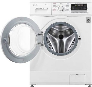 Стирально-сушильная машина LG F1296CDS0X фото 4 в Тюмени