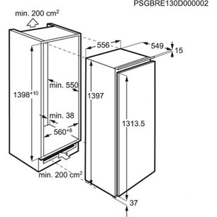 Холодильник AEG SKZ81400C0 фото 2 в Тюмени