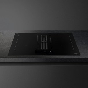 Варочная панель со встроенной вытяжкой Smeg HOBD382N2 фото 3 в Тюмени