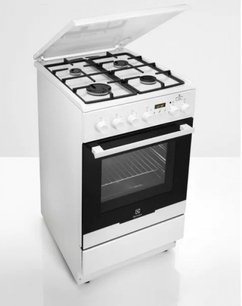 Комбинированная плита Electrolux EKK954904W фото 4 в Тюмени