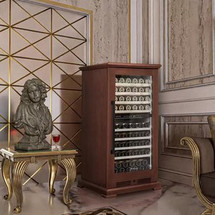 Винный шкаф Meyvel MV99PRO-KBT2 (Итальянский орех) фото 2 в Тюмени