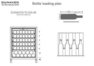 Встраиваемый винный шкаф Dunavox DAUF-46.138C фото в Тюмени