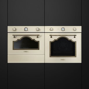 Компактный духовой шкаф с пароваркой Смег SF4750VCPO1 фото 3 в Тюмени Компактный духовой шкаф с пароваркой Smeg SF4750VCPO1 фото 3 в Тюмени