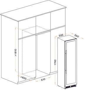 Винный шкаф Meyvel MV98-KST3 Slim фото 4 в Тюмени