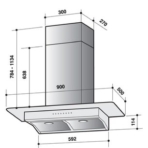Вытяжка Де Дитрих DHD 787 W фото 3 в Тюмени Вытяжка De Dietrich DHD 787 W фото 3 в Тюмени