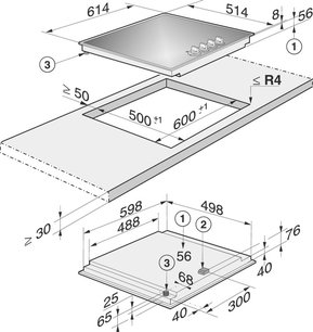 Независимая варочная панель Miele KM 361 G фото 4 в Тюмени