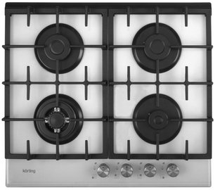 Газовая стеклянная варочная панель Korting HGG 635 CTW фото в Тюмени