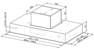 Вытяжка Смег KSEG90XE фото 3 в Тюмени Вытяжка Smeg KSEG90XE фото 3 в Тюмени
