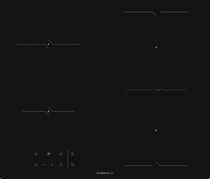 Варочная панель De Dietrich DPV4605HB фото в Тюмени