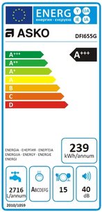 Посудомоечная машина Asko DFI655G фото 4 в Тюмени