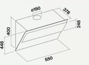 Вытяжка Фалмек VERSO 55 WHITE фото 4 в Тюмени Вытяжка Falmec VERSO 55 WHITE фото 4 в Тюмени