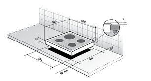 Независимая варочная панель De Dietrich DTV 716 X фото 2 в Тюмени