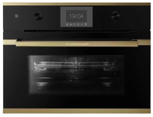 Компактный духовой шкаф с микроволнами Куперсбуш CBM 6350.0 S4 Gold фото в Тюмени Компактный духовой шкаф с микроволнами Kuppersbusch CBM 6350.0 S4 Gold фото в Тюмени