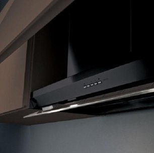 Вытяжка Фалмек Design VIRGOLA BLACK 60 (600) фото 2 в Тюмени Вытяжка Falmec Design VIRGOLA BLACK 60 (600) фото 2 в Тюмени