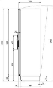 Винный шкаф Festivo 45 VLM 45VLM0570 (черный) фото 4 в Тюмени