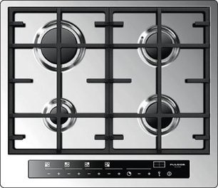 Варочная панель Fulgor Milano CPH 604 G TC X фото в Тюмени