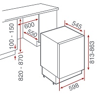 Встраиваемая морозильная камера Teka TGI2 120 D фото 2 в Тюмени