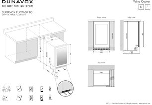 Винный шкаф Dunavox DAUF-38.100DSS.TO фото 4 в Тюмени