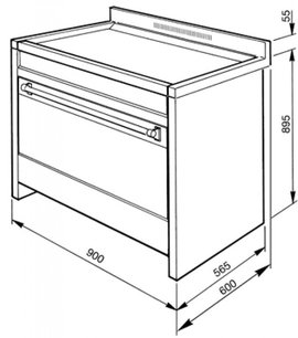 Варочный центр Smeg CS19P-6 фото 2 в Тюмени