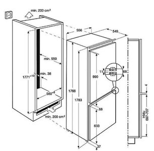 Холодильник AEG SCS51800F0 фото 3 в Тюмени