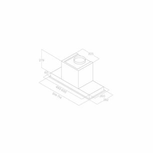 Встраиваемая вытяжка Элика HIDDEN ADVANCE BL MAT/A/52 фото 4 в Тюмени Встраиваемая вытяжка Elica HIDDEN ADVANCE BL MAT/A/52 фото 4 в Тюмени