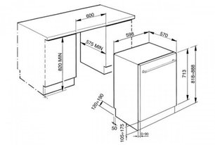 Посудомоечная машина Смег STA13XL2 фото 4 в Тюмени Посудомоечная машина Smeg STA13XL2 фото 4 в Тюмени