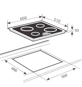 Варочная панель Teka IRF 641 фото 3 в Тюмени